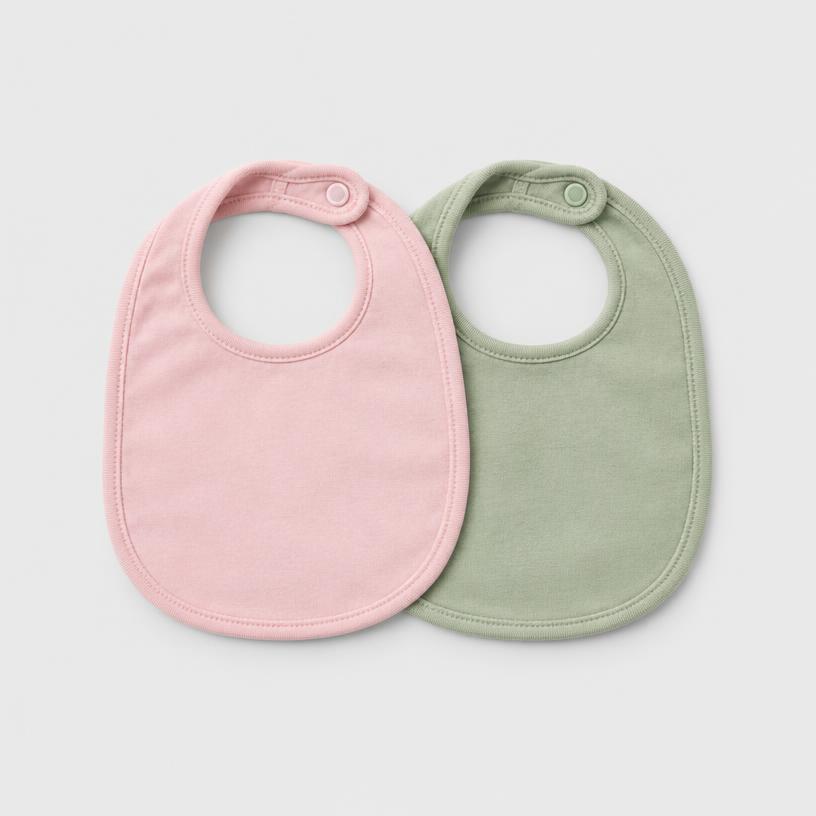 Bavoirs coton (lot de 2)